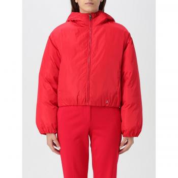 Giacca Bomber Actitude Twinset in nylon Rosso Taglia XXS