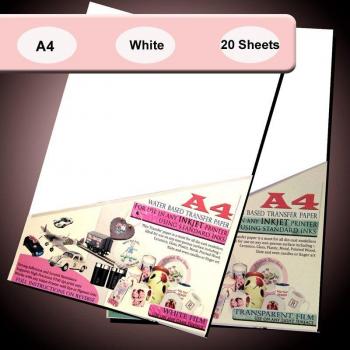 Inkjet Water Slide Decal Paper