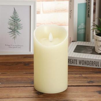 Battery Operated LED Flameless Flickering Candles for Home and Wedding Decor (1Pcs)