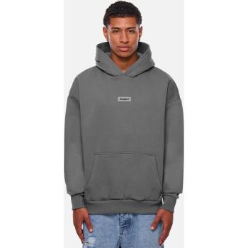 DropSize Heavy Oversize Hoodie mit mittlerem Gummipatch