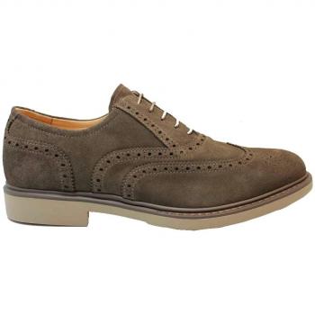 Nero Giardin P800180U Tortora e Grigio Stringate Scarpe Uomo Stile Inglese (45, Grigio)