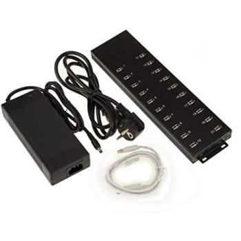 Station de Charge et HUB USB 20 Ports 96W