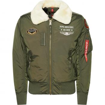 Alpha Industries Injector III Bomber Jacket Sage Green Male