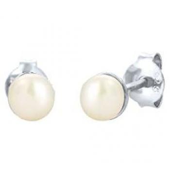 Orecchini a perno con perle d'acqua dolce in Argento 925