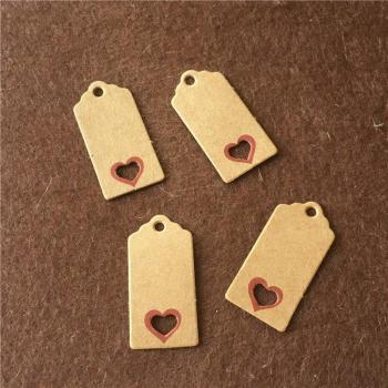 100PCS DIY Blank Tags for Crafting and Labeling