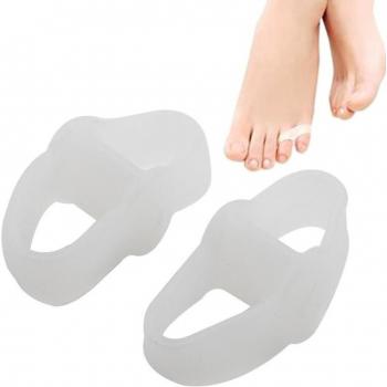 Curved Toe Relief Set – 2‑Piece Silicone Gel Corrector