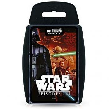 Star Wars Episodes 1-3 Top Trumps Card Game New And Sealed Deck