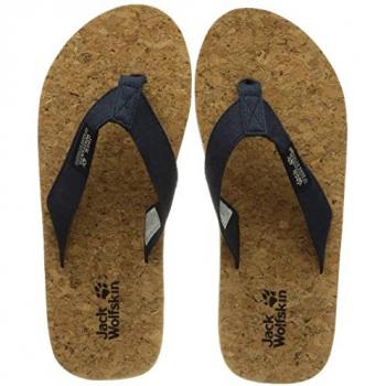 Jack Wolfskin Women's EcoStride 2 Slides in Blue UK 8