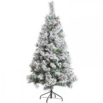 Sapin de Noël floqué Minnesota