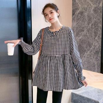 Camisa Mujer Embarazada Manga Larga 9515