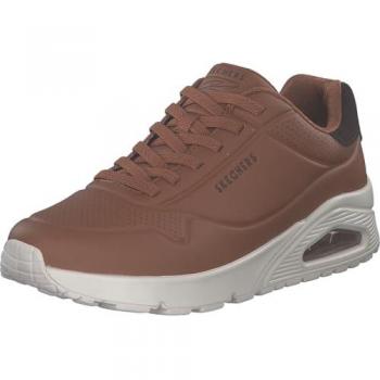 Skechers UNO Herren Sneakers in Braun Größe 47