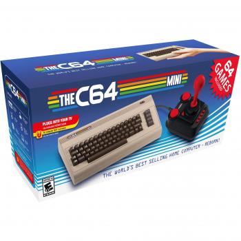 Réplique officielle Thec64 Mini – Noir, 64 Ko RAM