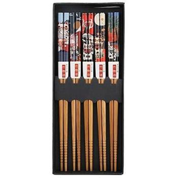 Set di Bacchette da Sushi per Bambini (22,5 cm) – 5 Paia