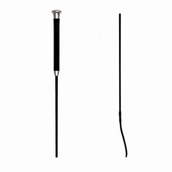 Cravache de dressage avec grip gel noir Waldhausen
