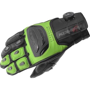 Komine MotorSport Dial Fit Green Gloves – GK‑254