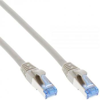 Cable de red S/FTP Cat6A 25m 500MHz Gris