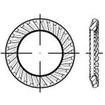 Dentellata su entrambi i lati S16 x24 x1,3 A 2