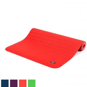 Alfombra de yoga Ecopro 4 mm, 100% caucho, tamaño XL (200 x 60 cm)
