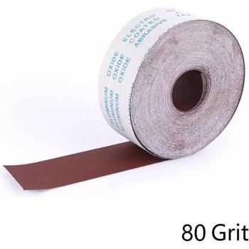 10cm x 100cm Polishing Emery Cloth Roll, 80-600 Grit Sandpaper