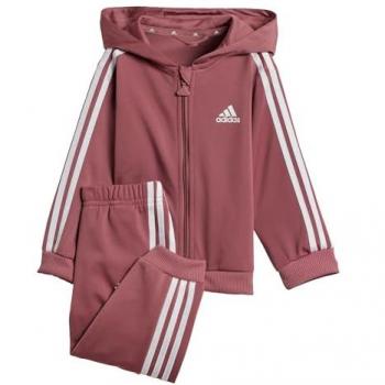Adidas Glänzender Baby-Trainingsanzug mit Kapuze