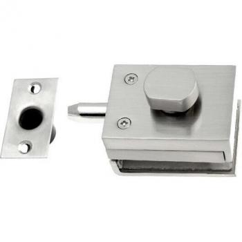 Frameless Double Glass Door Latch Lock