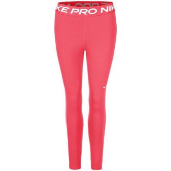 Collants Nike Mid-Rise Mesh‑Paneled Femme – Pink & Blanc