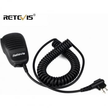 Retevis 2Pin PTT Mic for GP68/GP88/GP300