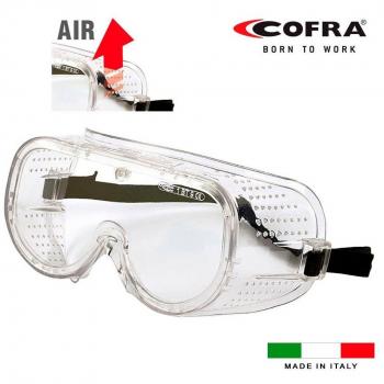 Cofra SafetyEyes – Polycarbonate transparent, traitement anti-rayures et anti-buée