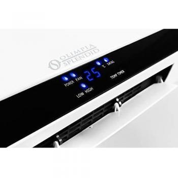 Olimpia Splendid Caldo Up T Interno Nero, Bianco 2000 W Riscaldatore ambiente elettrico con ventilatore