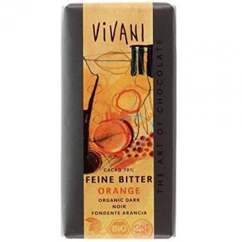 Fine 70% Dark Chocolate with Orange 100g, Organic