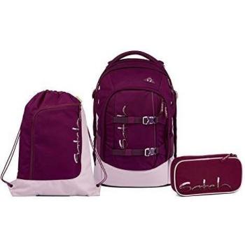 Satch Pack Solid Purple – Exklusives Schulrucksack‑Set (3 Stück)
