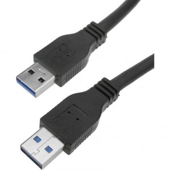 USB 3.0 Datenkabel Typ A auf Typ A, 2 m, schwarz
