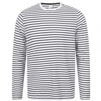 Langarmshirt gestreift für Damen Skinni Fit