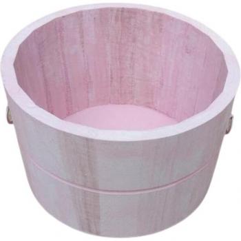 Baby Photo Shoot Wooden Tub