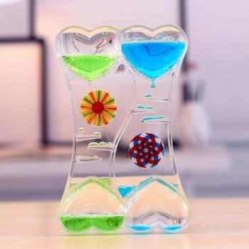 Eternal Love Liquid Clock