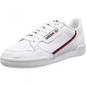 Adidas Originals Continental 80, Scarpe da Fitness Uomo, Bianco (Ftwbla/Escarl/Maruni 000), 46.5 EU