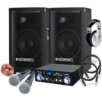 Système de Karaoké DJ McGrey 600W