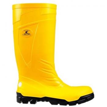 Ronco Gelbe PVC-Sicherheitsstiefel Größe 44 Craftland EN ISO 20345