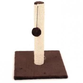 Trade Shop Tiragraffi Gatto Con Pallina 33 cm Base Morbida