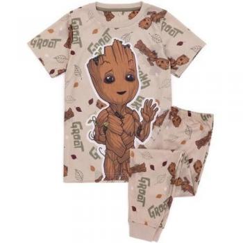 Completino Dormire I Am Groot 9-10 anni in marrone