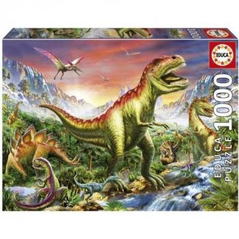 Puzzle Educa 1000 Piezas Dinosaurios