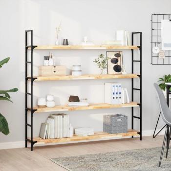 VidaXL 140x20x4 cm Acacia Wall Shelf