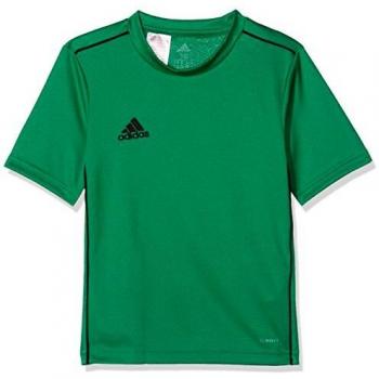 Adidas Kinder CORE18 Y Jersey, Bold Green/Black, 13-14 Jahre
