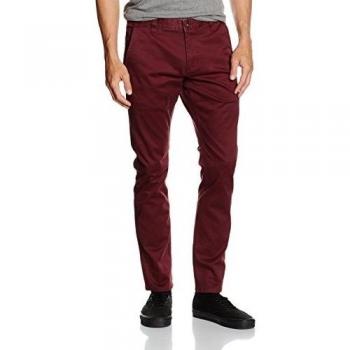 Dockers Pantalones BIC ALPHA ORIGINAL SKINNY, Rojo, W38/L34