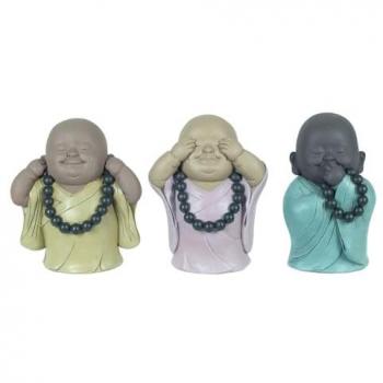 Statuettes Bouddha Ne Voit Pas