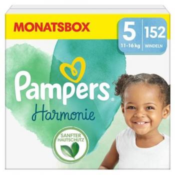 Pampers Couches Harmonie 11-16 kg Taille 5 Pack Mensuel