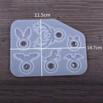 Moule silicone pour anneaux en résine