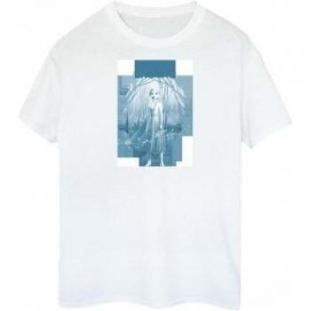 T-shirt in cotone da donna Disney Frozen 2 Elsa Find The Way L bianco