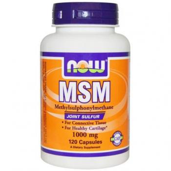 NOW Foods MSM 1 g per capsule – 120 stuks