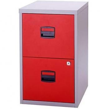 Armoire avec tiroirs et casier à dossiers suspendus PFA 2 tiroirs HR